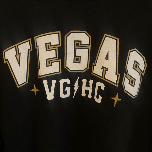Vegas Graphic Black Sweatshirt - Picture 2 of 3